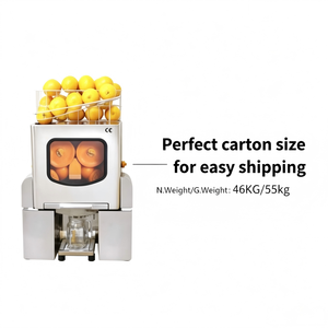 <span class=keywords><strong>Presse</strong></span>-agrumes industriel NS2000E-3, <span class=keywords><strong>presse</strong></span>-agrumes automatique 110V/220V, 20 fruits par minute, construction entièrement en acier inoxydable - Product Image 6