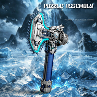 13156 Modèle de collection de blocs de construction en plastique, type Tomahawk Glacial Mécanique, créatif, jouet de puzzle pour enfants