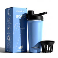 Nouvelle gourde isotherme en acier inoxydable de 26 oz (350 ml) avec un design minimaliste, couvercle à bouton poussoir facile à ouvrir pour une utilisation en extérieur