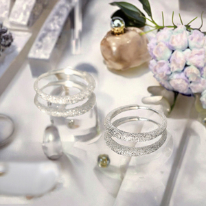 Sterling925 Silver Summer <b>Hoop</b> Earrings Geometric Niche Design for Parties and Gifts for Women - Product Image 2