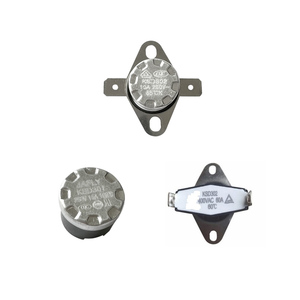 JIHUI Réinitialisation automatique manuelle 10A 16A 250V Filetage Tête cuivre Interrupteur thermique bimétallique Thermostat bi-métal - Product Image 1