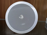 Système de sonorisation passif stéréo Vason C6 6 pouces 40W RMS/60W de crête, haut-parleur durable et écologique en contreplaqué de fer pour salle, magasin, club