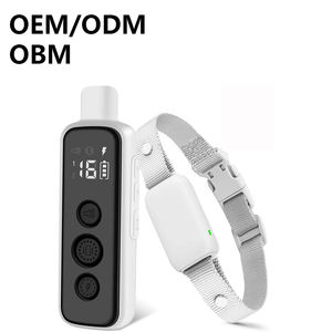 Fern gesteuertes Hunde trainings halsband Wasserdichtes elektronisches wiederauf lad bares Halsband 4 Trainings modi Kunststoff material für alle Rassen - Product Image 1