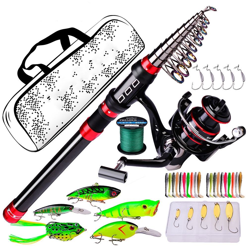 Fishing Rods Float Rod And Reel Combo Shakespeare 9ft Angling