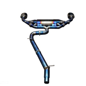 Système d'échappement en titane haute performance Audi S3 2021, convertisseur catalytique intermédiaire, collecteur d'échappement X3 pour voiture - Product Image 2