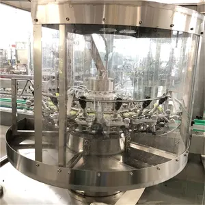 Otomatik şişe durulama temizleme makinesi şarap şişeleme tesisi
