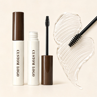 Gel à sourcils naturel à base de minéraux, vegan, sans cruauté, lisse, waterproof, longue tenue, pour le coiffage et l'amélioration des sourcils, marque privée OEM