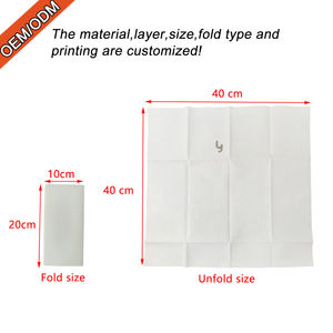 <span class=keywords><strong>Servilletas</strong></span> de papel Logo Servilleta personalizada Bolsillo 40x40cm Tamaño grande Grueso Airlaid <span class=keywords><strong>Servilletas</strong></span> de papel desechables <span class=keywords><strong>Servilletas</strong></span> para boda - Product Image 2