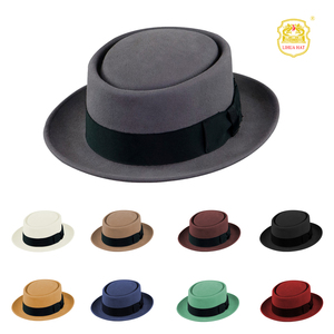 Chapeau Fedora Élégant pour Homme, Bob Tendance, Casquette Jazz, Lavable à la Main, Tissu Non Extensible, Idéal pour les Scènes Décontractées d'Hiver - Product Image 1
