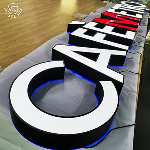Led-подсветка с 3d логотипом для бизнеса, улицы, магазина, передние вывески