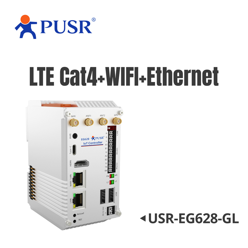 USR-EG628-GL(LTE Cat4+WiFi+Ethernet))