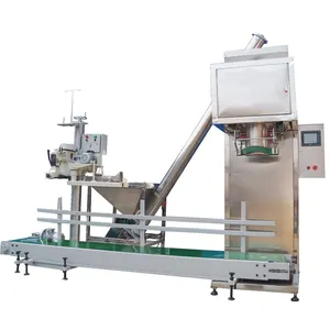 Automatic Grain Doser Filler 25kg Bag Rice Dosing Packing 50 Kg Bags Filling Sewing Machine For Sale