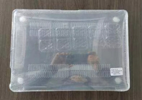 Coque de protection pour ordinateur portable personnalisée, durable, transparente comme du cristal, pour Macbook PC