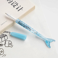 Stylo neutre créatif et coloré avec placage laser, stylo signature rose, stylo à bille cœur de fille