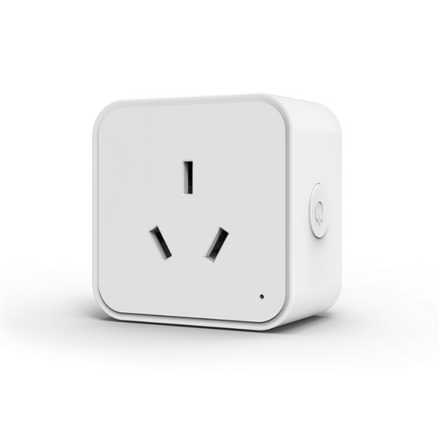 Zigbee Smart AU Plug Socket Timing Power Monitoring ABS Material 16A Wireless Control via Tuya Smart Life App Wireless EU Socket
