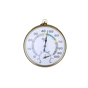 Termo-higrômetro Doméstico de Bulbo Úmido/Seco com Ponteiro Metálico em Material ABS - Faixa de Temperatura e Umidade de -30°C a 100°C - Product Image 5