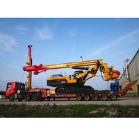 Foreuse rotative YUCHAI YCR220, 22 tonnes, sur chenilles, pour pieutage, ponceuse hydraulique, équipement de terrassement pour la construction de ponts