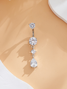 Graziosi <span class=keywords><strong>Piercing</strong></span> per <span class=keywords><strong>Ombelico</strong></span> Pendenti 14G a Goccia d'Acqua per Donne, Anello per <span class=keywords><strong>Ombelico</strong></span> in Acciaio Inossidabile, Gioielli per <span class=keywords><strong>Piercing</strong></span> all'<span class=keywords><strong>Ombelico</strong></span> - Product Image 5