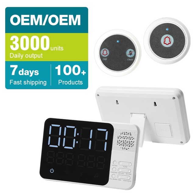 Zogin Restaurant Service Management Pager Wireless Call Button Wholesale Restaurant Nursing Wireless Calling System