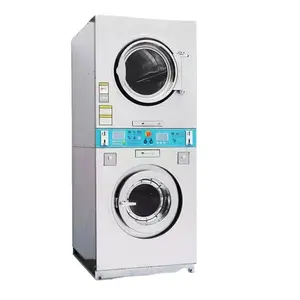 Thương mại giặt tự động đồng tiền hoạt động 12kg giặt máy sấy
