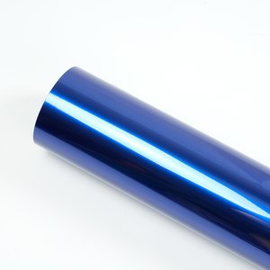 Alta calidad burbujas libres de aire cuerpo de coche protector cambio de color vinilo coche envuelve PET metálico <span class=keywords><strong>cobalto</strong></span> <span class=keywords><strong>azul</strong></span> <span class=keywords><strong>película</strong></span> de envoltura - Product Image 5