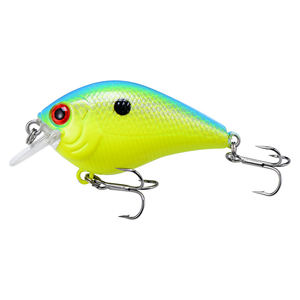 Leurre de pêche flottant en ABS, Swimbait, Crankbait, matériel de pêche pour rivière, lac, ruisseau, bar, Wiggle Wart - Product Image 3