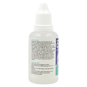 OEM Etiqueta Privada perro gotas para los ojos alivio ojos secos mascotas enjuague de los ojos limpiador de manchas de lágrimas para <span class=keywords><strong>perros</strong></span> y gatos 30ml - Product Image 2