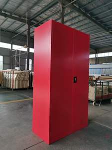 โต๊ะทำงานเหล็กดีไซน์ใหม่ขายดีจากเยอรมนี พร้อมตู้โลหะมีกุญแจล็อค สำหรับเก็บของในโรงรถและกล่องเครื่องมือในโรงงาน - Product Image 4