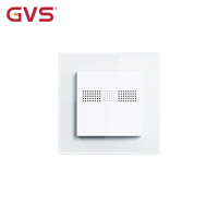 Termostato de Pared RTC con Sensor de Temperatura y Humedad Integrado, 2/4 Tubos HVAC, Control PI de 2 Puntos, Termostato KNX Lite con Secure 55mm