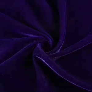 Home Deco Upholstery Polyester Woven Brushed Korea Velour Sofa Cover Fabric Plain Dyed Solid <strong>Purple</strong> Micro <strong>Velvet</strong> Model 5000 - Product Image 5