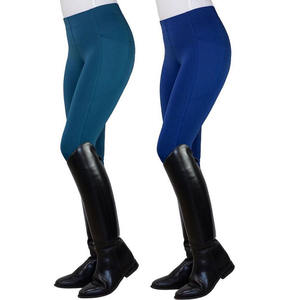 Women Jodhpur & Breeches Style Full <b>Seat</b> Silicone Grip Equestrian Leggings High <b>Stretch</b> Riding - Product Image 5