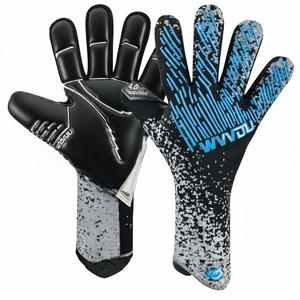 Gants de gardien de but en cuir de qualité supérieure personnalisables Gants de gardien de but en cuir de marque privée pour les sports de plein air - Product Image 1