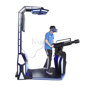 Simulateur de <span class=keywords><strong>station</strong></span> de jeu <span class=keywords><strong>vr</strong></span> Commercial, équipement de stand, parc à thème 3d 9d, jeu d'arcade vidéo, jeu de pistolet <span class=keywords><strong>vr</strong></span> - Product Image 4