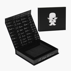 Магнитная Подарочная складная бумажная коробка с логотипом на заказ, перерабатываемая Магнитная жесткая картонная упаковочная коробка для одежды - Product Image 5