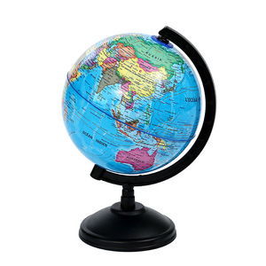 Globe terrestre français imprimé haute définition, modèle en ABS+PVC, pour l'enseignement en géographie en classe, vente en gros pour les bureaux - Product Image 4