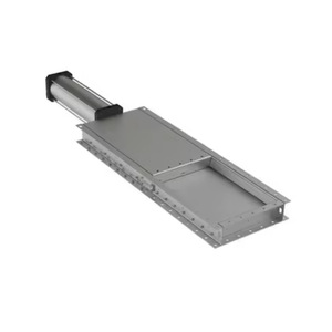 Vanne coulissante pneumatique sanitaire en acier inoxydable DN300 - Product Image 2