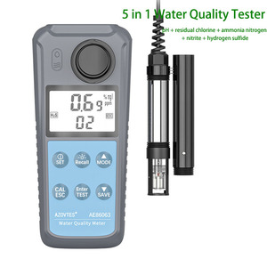 Medidor <span class=keywords><strong>de</strong></span> Calidad del Agua Multifuncional AE86063, Detector <span class=keywords><strong>de</strong></span> Amoníaco, Nitrógeno, <span class=keywords><strong>PH</strong></span>, <span class=keywords><strong>Cloro</strong></span> Residual, Sulfuro <span class=keywords><strong>de</strong></span> Hidrógeno, <span class=keywords><strong>Analizador</strong></span> <span class=keywords><strong>de</strong></span> Nitritos - Product Image 1