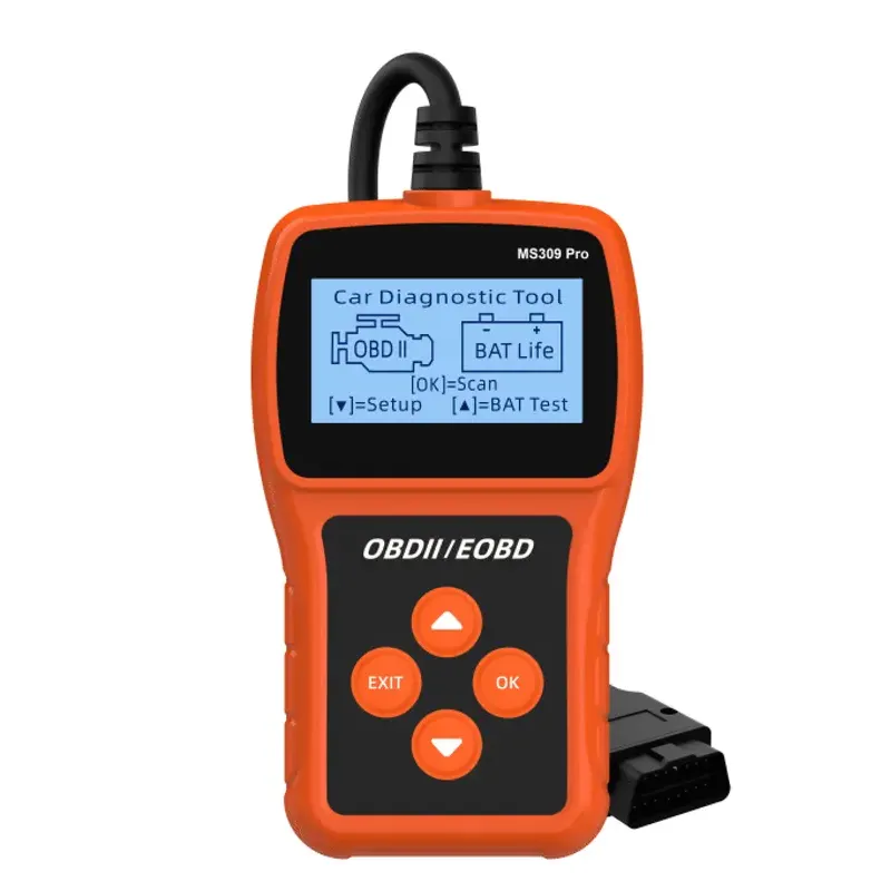 Ms309 Pro Obdii Eobd Check Motor Licht Fout Auto Scanner Code Lezer Voor Auto Obd2 Diagnostische Tools