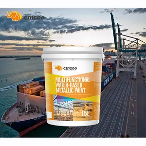 CINGOO Industrial Gold Coating Paints Peinture en aérosol étanche en métal pour structure en acier et pont de navire