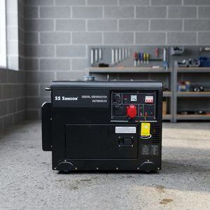 Top Quality SS SAMSON 7KW SILENT TYPE DIESEL <b>GENERATOR</b> <b>Power</b> <b>Generator</b> Home <b>Generators</b> - Product Image 1