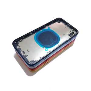 Coque arrière de téléphone portable de rechange en gros, design barre, avec assemblage de couvercle de batterie, compatible avec les petits composants <span class=keywords><strong>XR</strong></span> - Product Image 3