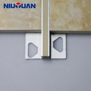 <span class=keywords><strong>Joint</strong></span> <span class=keywords><strong>de</strong></span> <span class=keywords><strong>dilatation</strong></span> en aluminium argenté métallique durable NIUYUAN pour <span class=keywords><strong>carrelage</strong></span> céramique - Product Image 3