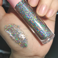 Gloss à lèvres liquide sans cruauté, imperméable, longue durée, haute qualité, sexy, tendance, bio, vert, noir, rouge, multi-chrome, holographique