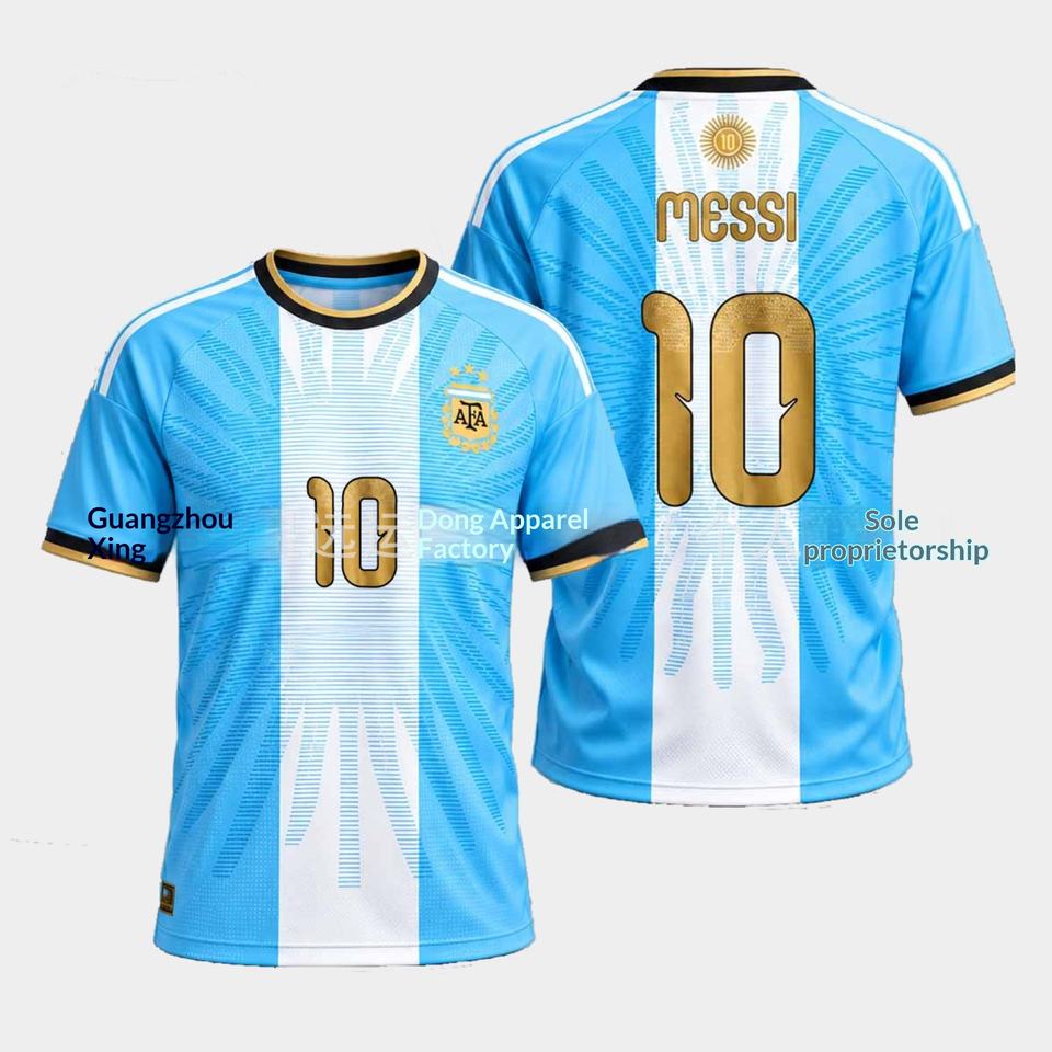 2026 Messi Farewell Jersey Special Edition Soccer Kit Players Version ...
