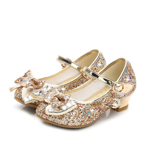 KD9021 Nuove <span class=keywords><strong>Scarpe</strong></span> Mary Jane per Bambine, Calzature Principessa <span class=keywords><strong>con</strong></span> Fiocco, Tomaia in PU Leggera e Antiscivolo - Product Image 5