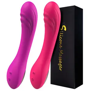 12 Speeds Waterproof Silicone Dildo Vibrator Massage Clitoris And G-Spot Rabbit Vibrator Dildo For Women
