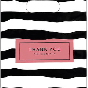 high quality Custom Printed Cutting Biodegradable Commerce Shopping Die cut Bags for <b>Small</b> Business - Product Image 1