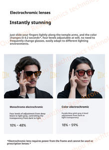 <span class=keywords><strong>Gafas</strong></span> Originales <span class=keywords><strong>Xiaomi</strong></span> con Cámara IA <span class=keywords><strong>Inteligentes</strong></span> Inalámbricas BT para Llamadas de Voz Lentes de Sol para Vlogs y Fotos con Traducción Inteligente - Product Image 6
