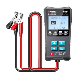 ANENG BT81 Testeur de circuit et analyseur de batterie 12V/24V Outil de test de batterie de véhicule - Product Image 1