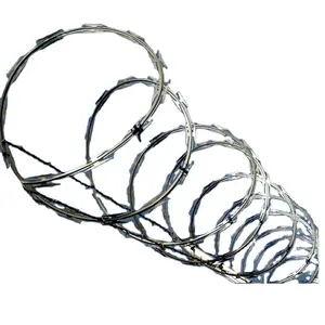 Bto-22 Cbt-65 Stainless Steel 304 Concertina Razor Barbed Wire Supplier